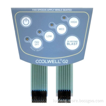 PC Membrane Control Panel for PCB